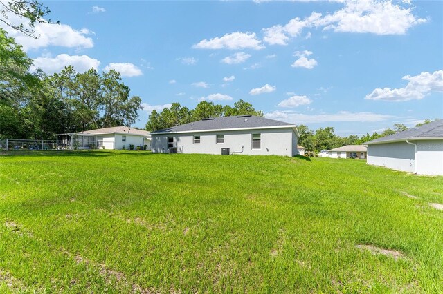 9011 N Travis Dr, Citrus Springs, FL 34434 - back of house