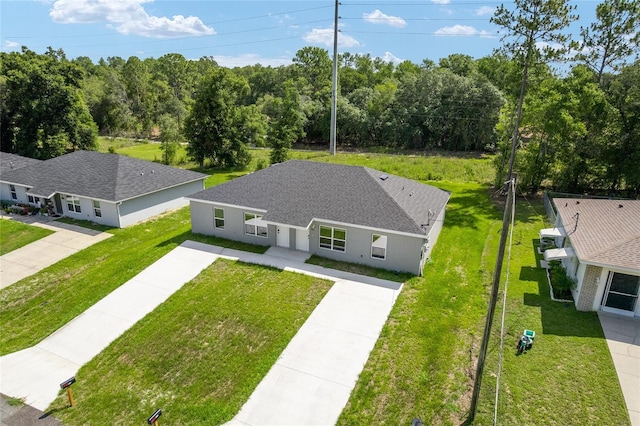 9011 N Travis Dr, Citrus Springs, FL 34434 - view from above of property