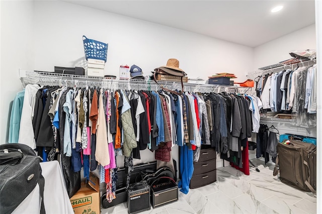 1425 SW 67th Dr, Gainesville, FL 32607 - walk in closet with marble look tiles