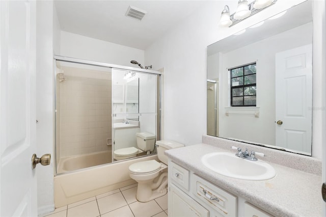 2963 SW 40th Ave, Gainesville, FL 32608 - full bath with tile patterned flooring, vanity, and washtub / shower combination