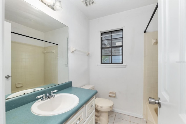 2963 SW 40th Ave, Gainesville, FL 32608 - full bath featuring vanity, tile patterned floors, and shower / washtub combination
