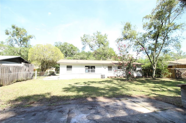 706 NE 24th St, Gainesville, FL 32641 - back of house with a fenced backyard and a patio area