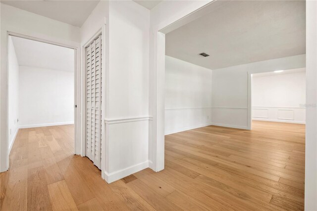 820 NW 109th Dr, Gainesville, FL 32606 - hall with light wood-type flooring and baseboards