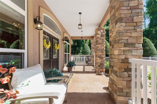 552 NW 136th St, Newberry, FL 32669 - view of porch