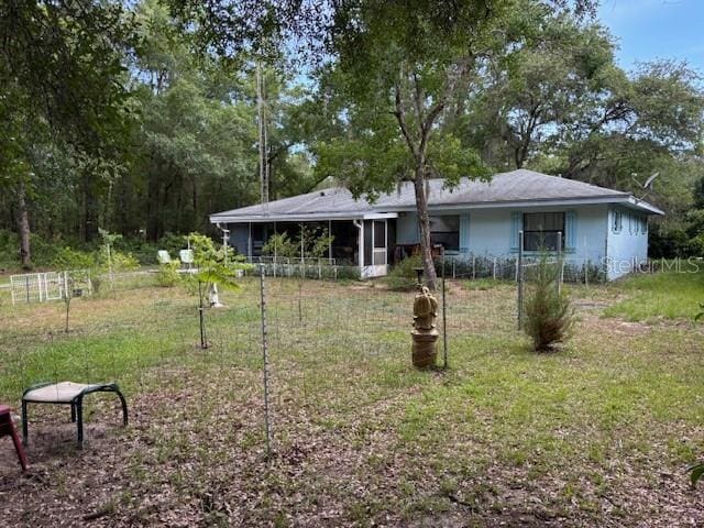 8411 N Pine Needle Ter, Crystal River, FL 34428 - rear view of property