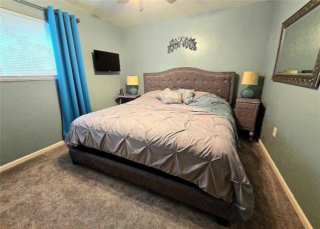 4110 NW 44th Dr Unit 0, Gainesville, FL 32606 - bedroom featuring carpet flooring and a ceiling fan