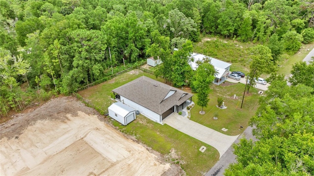 15591 NE 14th Pl, Williston, FL 32696 - drone / aerial view of a forest