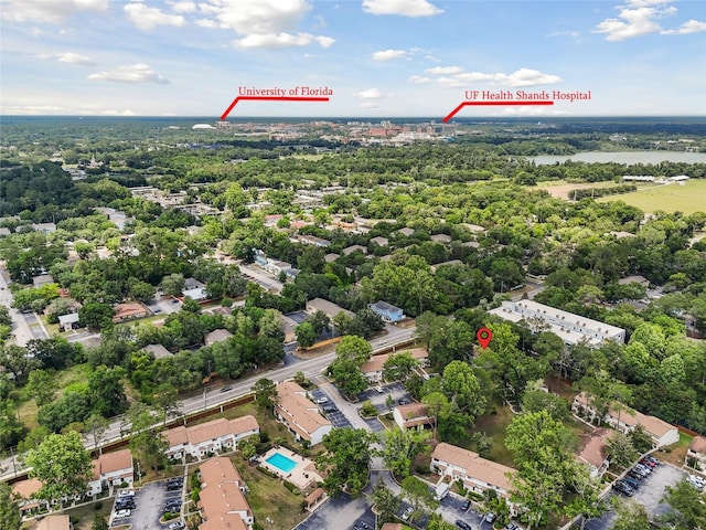 2635 SW 35th Pl Unit 304, Gainesville, FL 32608 - aerial view of a nearby body of water