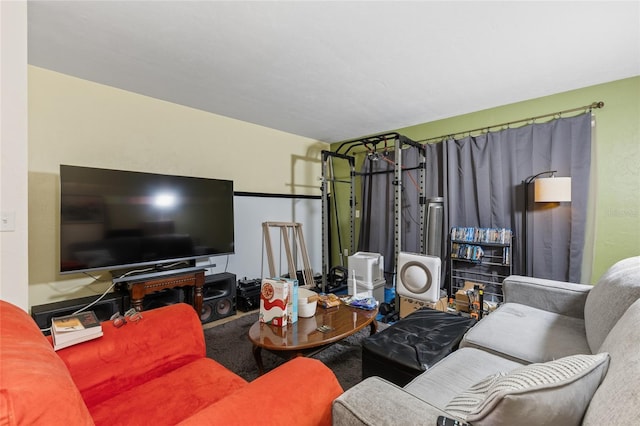 2635 SW 35th Pl Unit 304, Gainesville, FL 32608 - living room featuring carpet flooring