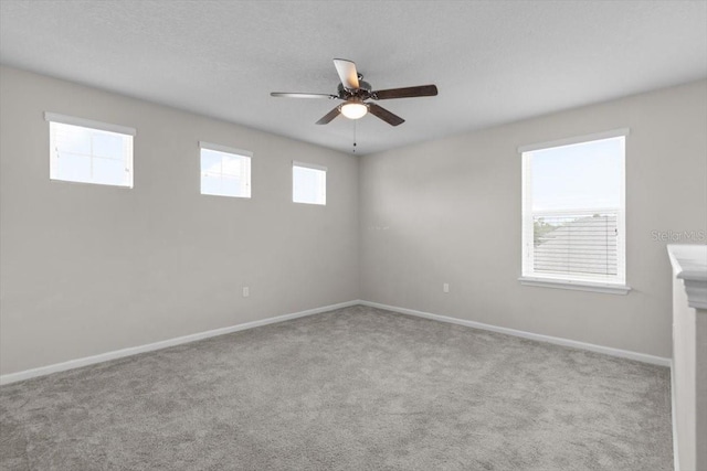 1011 Wetland Ridge Cir, Middleburg, FL 32068 - unfurnished room with carpet floors and a ceiling fan