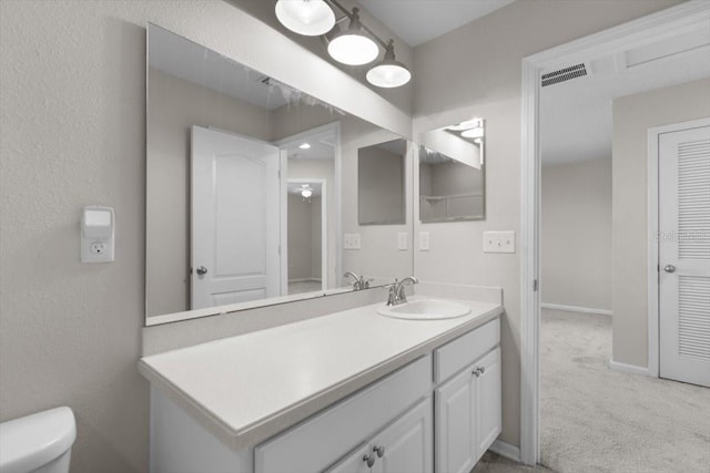 1011 Wetland Ridge Cir, Middleburg, FL 32068 - bathroom with vanity and toilet