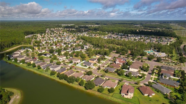 1011 Wetland Ridge Cir, Middleburg, FL 32068 - aerial overview of property's location with a large body of water and nearby suburban area