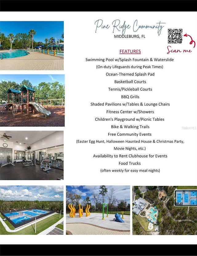 1011 Wetland Ridge Cir, Middleburg, FL 32068 - view of marketing collateral with multiple images