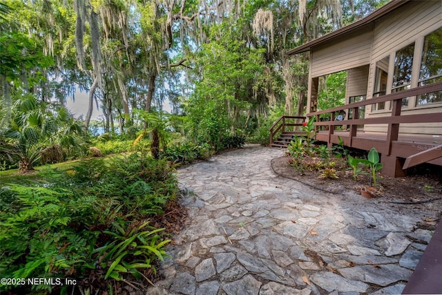 110 Cypress St, Hawthorne, FL 32640 - view of patio