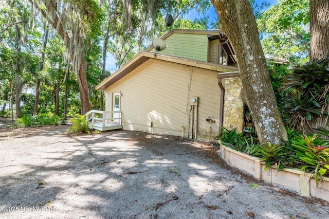 110 Cypress St, Hawthorne, FL 32640 - view of side of home