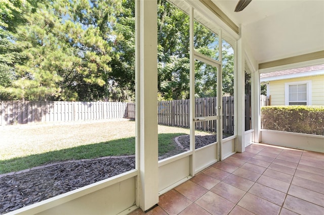 11752 NW 61st Ter, Alachua, FL 32615 - view of unfurnished sunroom