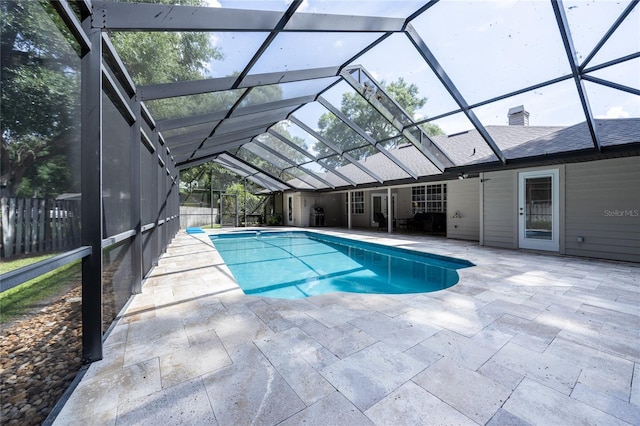 2013 SW 76th Ter, Gainesville, FL 32607 - view of pool with a patio area and a lanai