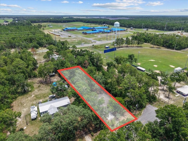 350 Hardee St, Bronson, FL 32621 - view of property location featuring property boundaries highlighted