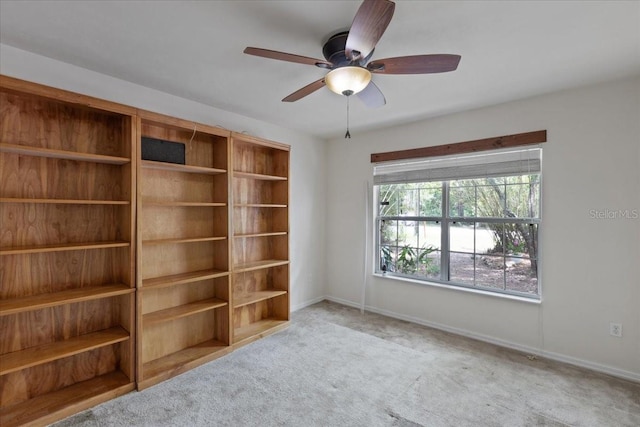 350 Hardee St, Bronson, FL 32621 - unfurnished room featuring carpet flooring and a ceiling fan