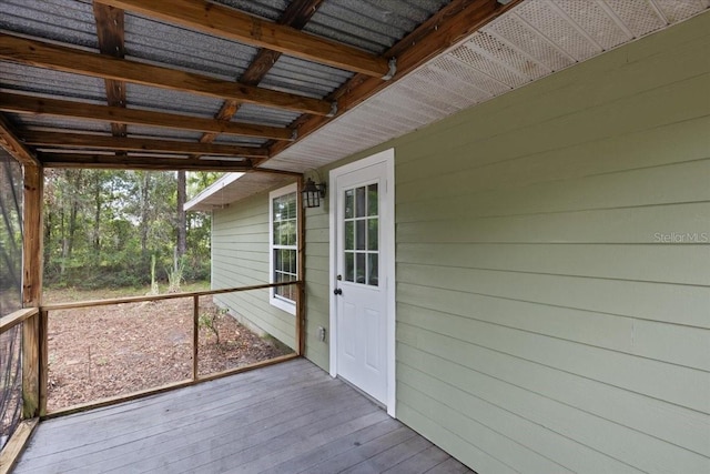 350 Hardee St, Bronson, FL 32621 - view of wooden deck