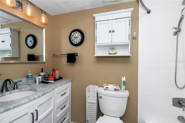 487 Midway Dr Unit B, Ocala, FL 34472 - bathroom with vanity and toilet