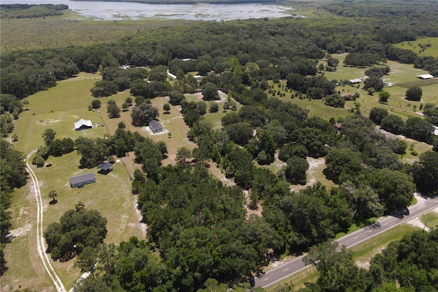 16011 S County Road 325, Hawthorne, FL 32640 - bird's eye view of a nearby body of water and a heavily wooded area
