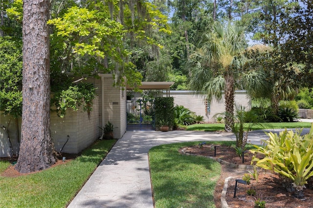 2010 NW 32nd Ter, Gainesville, FL 32605 - view of yard with a gate