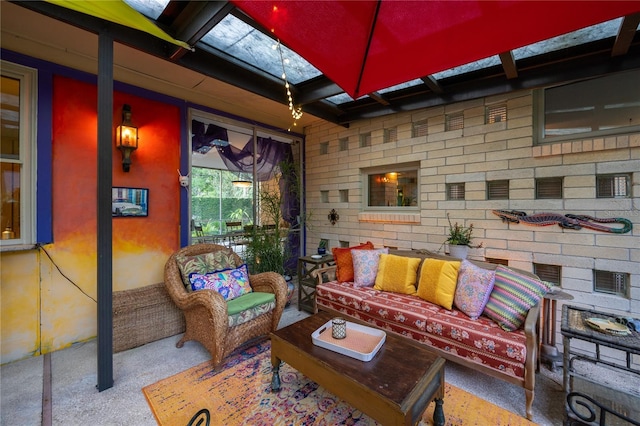 2010 NW 32nd Ter, Gainesville, FL 32605 - view of patio featuring an outdoor living space