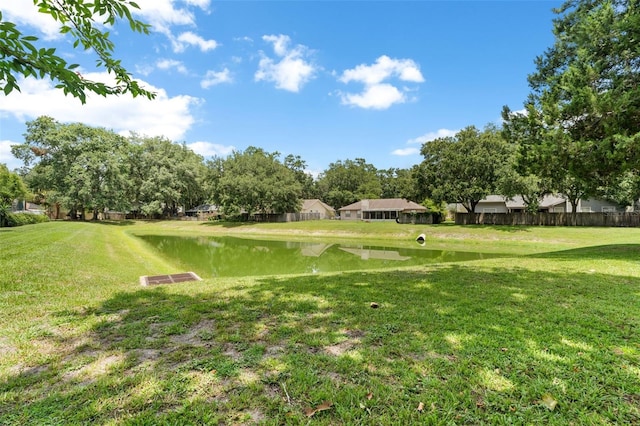 3846 NW 62nd Pl, Gainesville, FL 32653 - view of green lawn with a water view