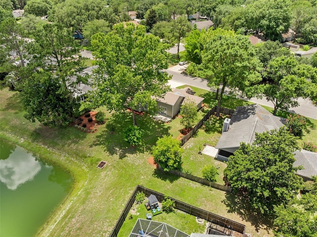 3846 NW 62nd Pl, Gainesville, FL 32653 - aerial perspective of suburban area with a nearby body of water