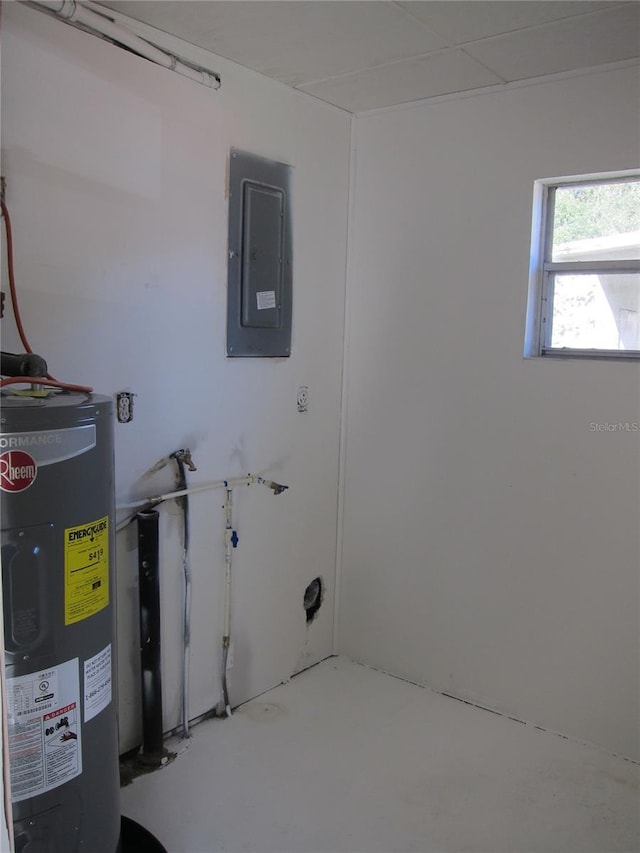 2904 NE 11th Ter, Gainesville, FL 32609 - washroom featuring electric panel and water heater