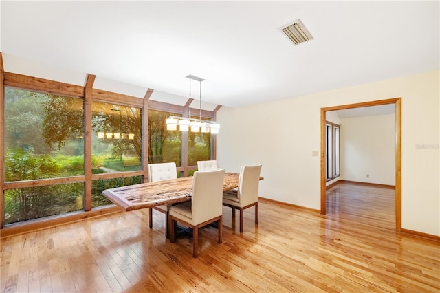 1225 NW 23rd Ter, Gainesville, FL 32605 - dining area featuring light wood finished floors and baseboards