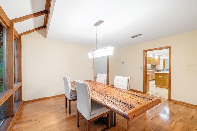 1225 NW 23rd Ter, Gainesville, FL 32605 - dining room featuring light wood-style floors