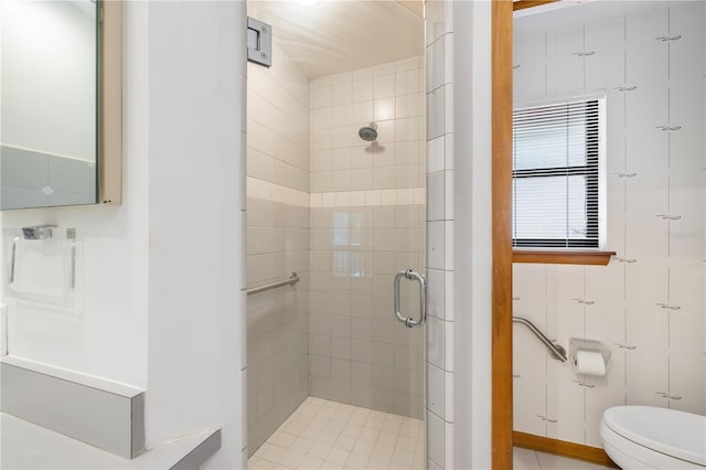 1225 NW 23rd Ter, Gainesville, FL 32605 - bathroom with a stall shower and toilet