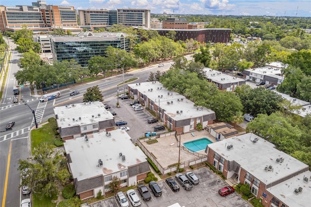 1700 SW 16th Ct Unit E9, Gainesville, FL 32608 - aerial view of a pool area