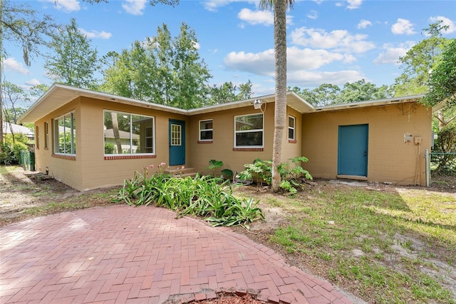 3857 SW 4th Pl, Gainesville, FL 32607 - view of front facade with a patio area