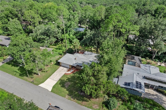 3857 SW 4th Pl, Gainesville, FL 32607 - bird's eye view of a heavily wooded area