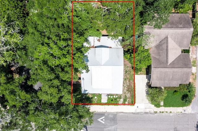 407 NW 8th St, Gainesville, FL 32601 - aerial view of property's location featuring property boundaries highlighted