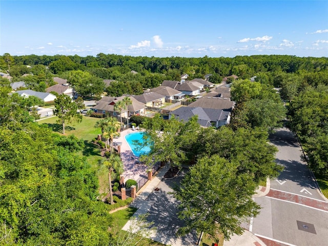 7547 SW 87th Ter, Gainesville, FL 32608 - aerial perspective of suburban area with a pool area