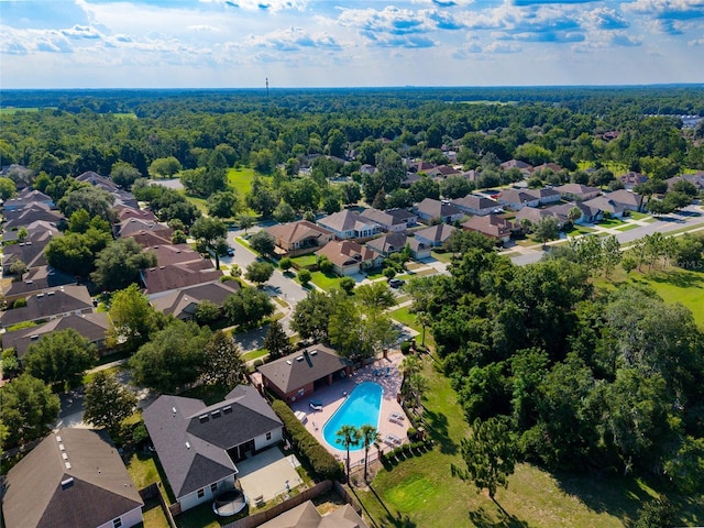 7547 SW 87th Ter, Gainesville, FL 32608 - aerial view of residential area with a pool