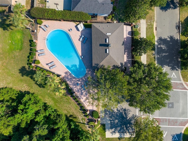 7547 SW 87th Ter, Gainesville, FL 32608 - drone / aerial view of a pool