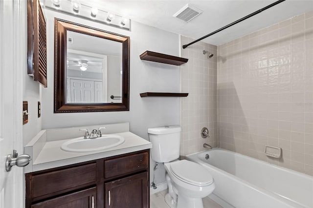 7074 NW 52nd Ter, Gainesville, FL 32653 - full bathroom with vanity and shower / tub combination
