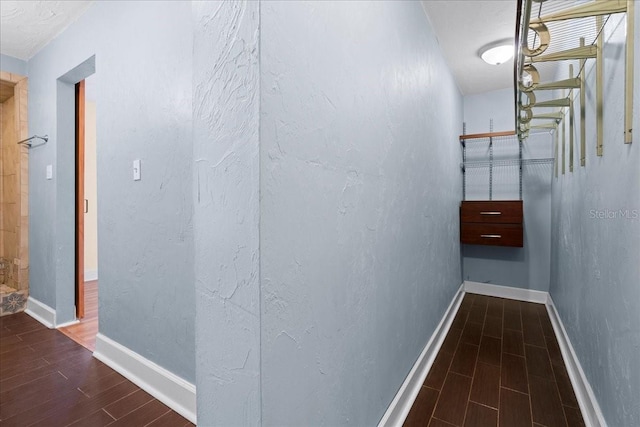 3404 NW 4th St, Gainesville, FL 32609 - hall with wood finished floors and baseboards