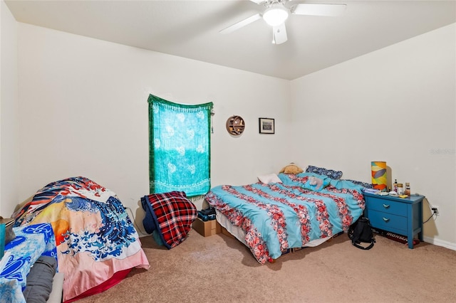 1573 NW 29th Rd Unit 3, Gainesville, FL 32605 - bedroom with carpet flooring and a ceiling fan
