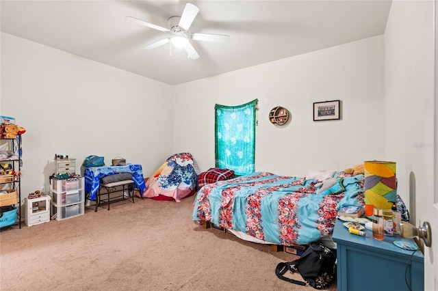 1573 NW 29th Rd Unit 3, Gainesville, FL 32605 - bedroom with carpet flooring and ceiling fan