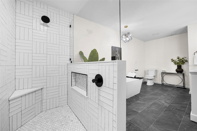 2101 SW 79th Dr, Gainesville, FL 32607 - full bathroom featuring a walk in shower and toilet