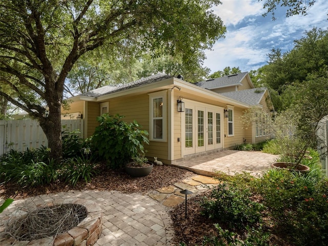 441 SW 129th Ter, Newberry, FL 32669 - back of house featuring a patio and french doors