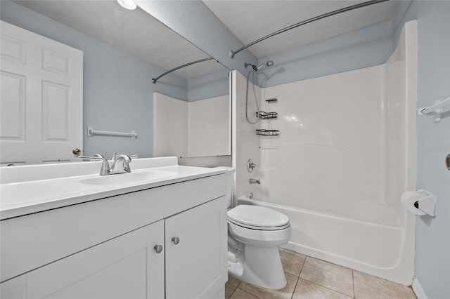 4415 SW 34th St Unit 107, Gainesville, FL 32608 - full bathroom with tile patterned flooring, shower / bath combination, and vanity