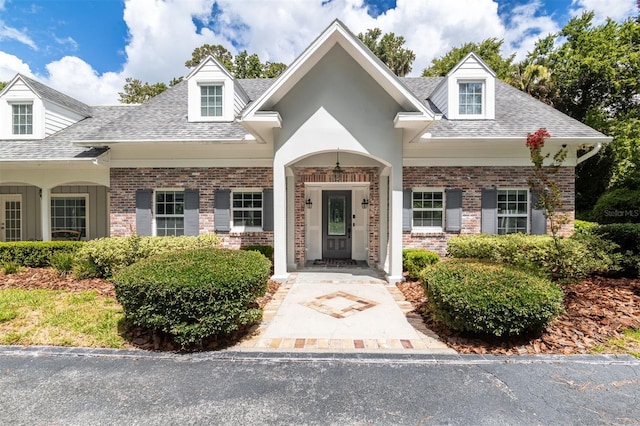 2506 SW 9th Dr, Gainesville, FL 32601 - cape cod house with brick siding and roof with shingles