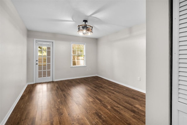 5328 SW 88th Ct, Gainesville, FL 32608 - empty room featuring dark wood-type flooring